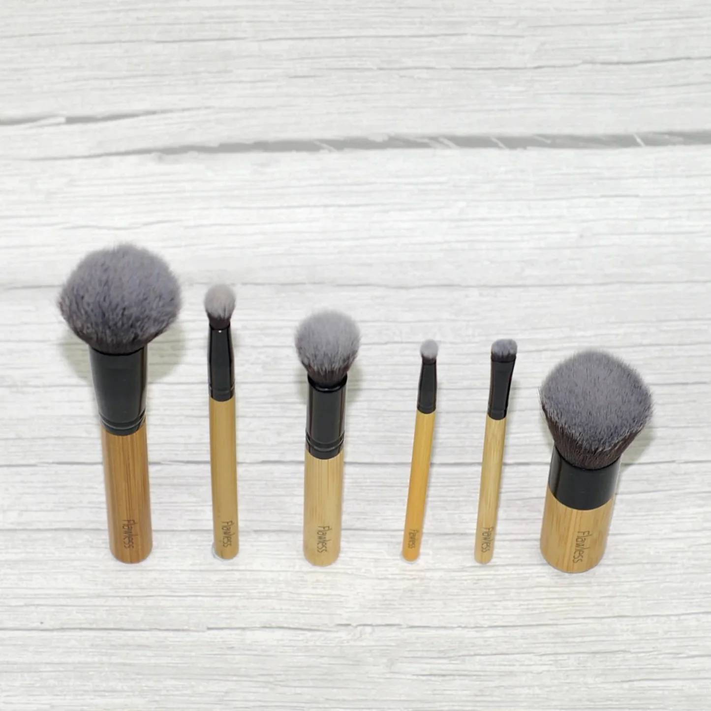 Dewy Skin Bamboo Makeup Brush Set